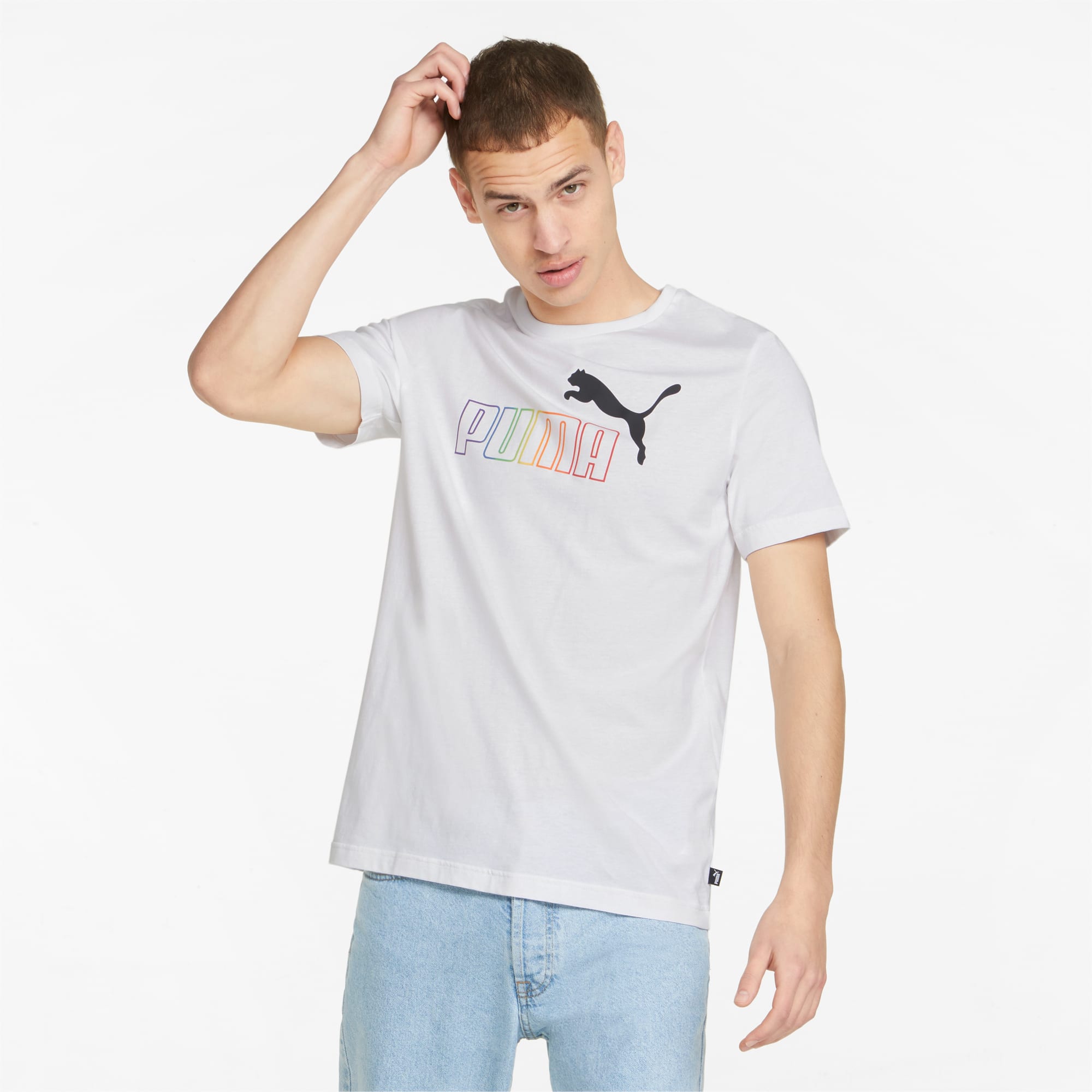Puma new arrivals rainbow sweatshirt